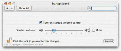 Apple startup sound